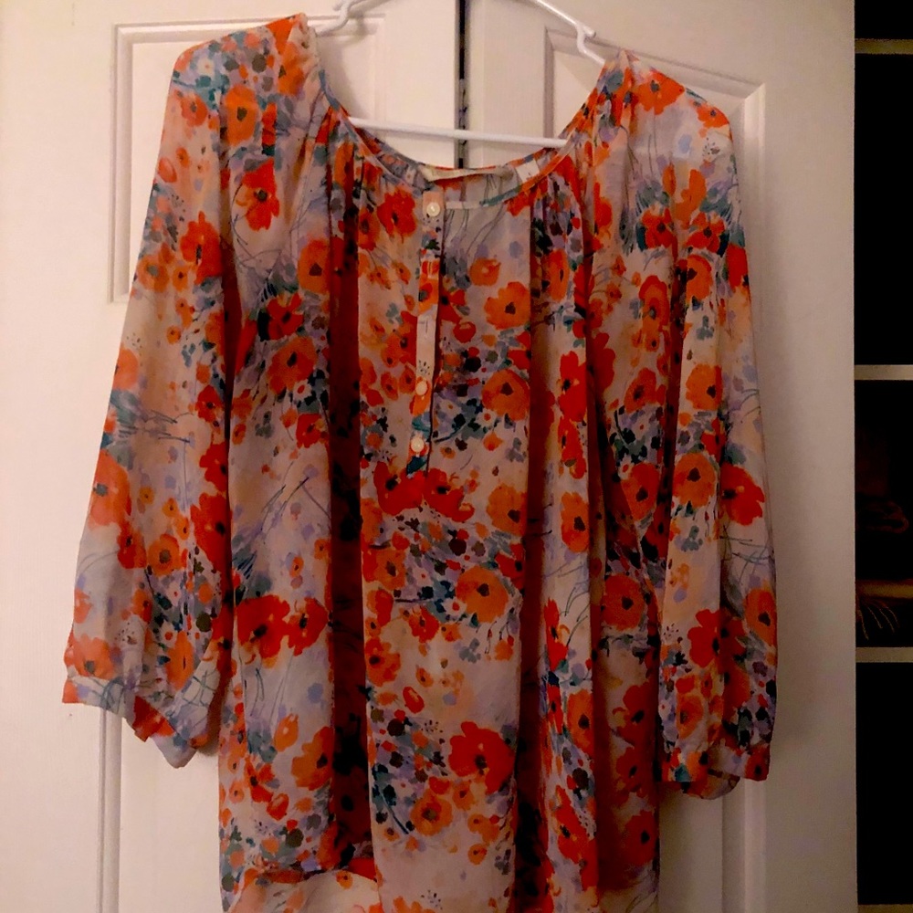 Floral blouse